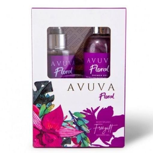 Picture of Avuva Body Splash 250 ml & Shower Gel 253 ml Floral