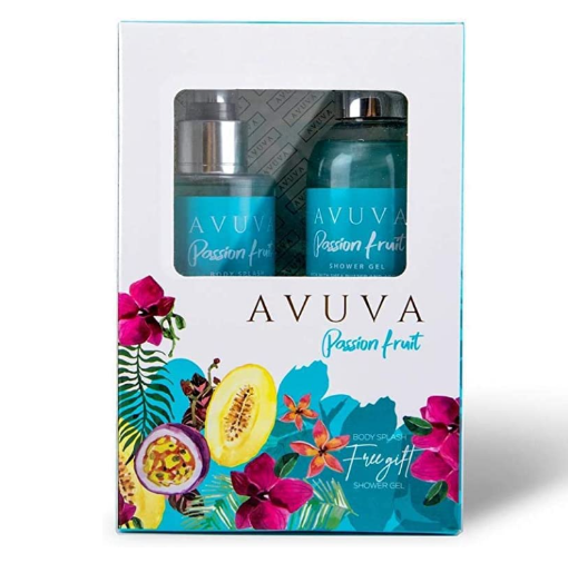 Picture of Avuva Body Splash 250 ml & Shower Gel 253 ml Passion Fruit