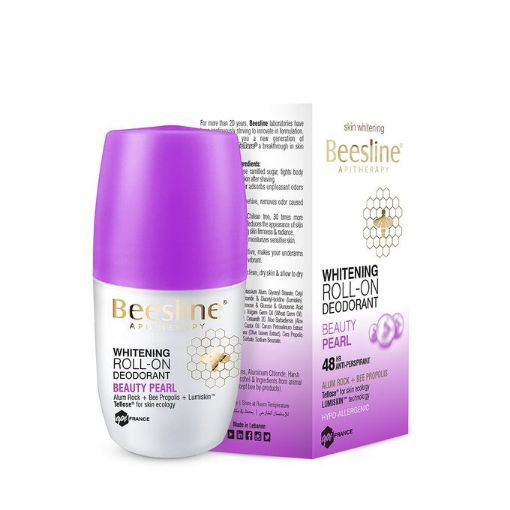 Beesline Whitening Deodorant Roll On 50 ml Beauty Pearl