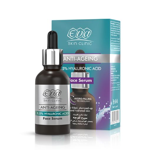 Eva Anti-Ageing 1.5% Hyaluronic Acid Facial Serum - 30ml