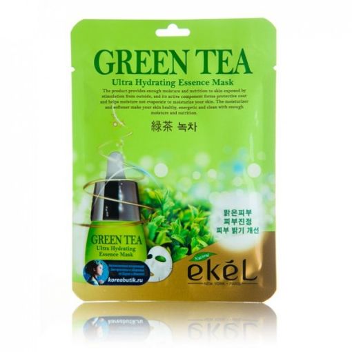 Ekel Green Tea Ultra Hydrating Essence Mask Face - 1 piece