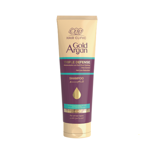 Eva Hair Clinic Gold Argan Hair Shampoo - 230ml