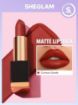 Picture of Sheglam Matte Allure Lipstick - Crimson Suede