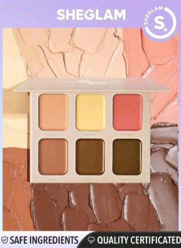 Picture of Sheglam Stereo Face Six Contour Palette - French Girl 