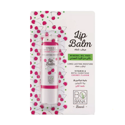Bobana Lip Balm With Vitamin A & Cherry Flavor 4.8gm