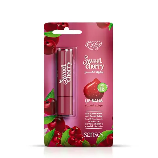 Eva skin care senses lip balm - sweet cherry 4 gm