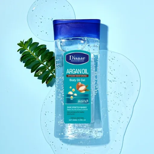 Disaar Beauty Skincare Argan Oil Efficient Moisturizing Body Oil Gel - 200ml