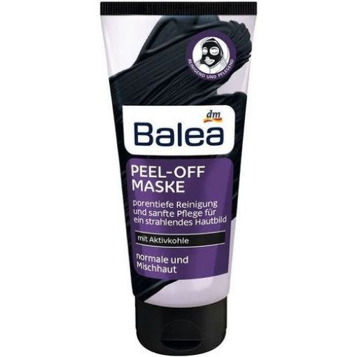 Picture of Balea Face Mask Peel-Off With Activated Carbon 100ml