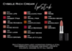 Cybele Rich Cream Lipstick 5gm