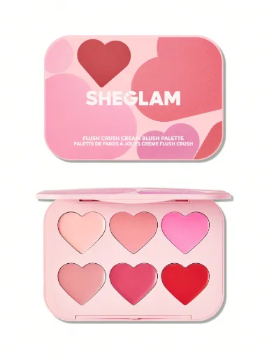 Sheglam Flush Crush Cream Blush Palette - Blushing Bouquet