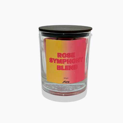 HERS Rose Symphony Blend Candle